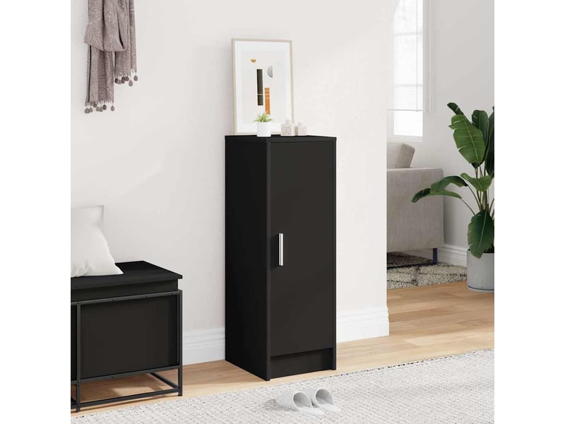  Meuble à chaussures, armoire à chaussures 32x35x92 cm noir  - Conforama B