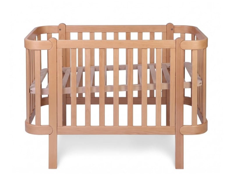  Yappyétude - lit bébé 120x60 cm - naturel 4754010385799 - Conforama D