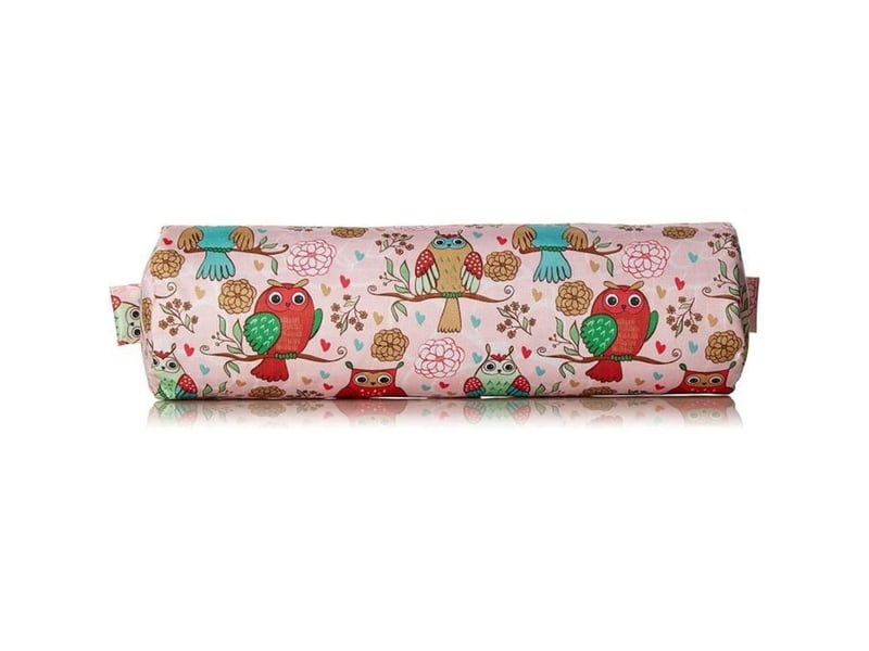  Trousse scolaire ronde motif hiboux 8482c ø6 x 22 cm  - Conforama A