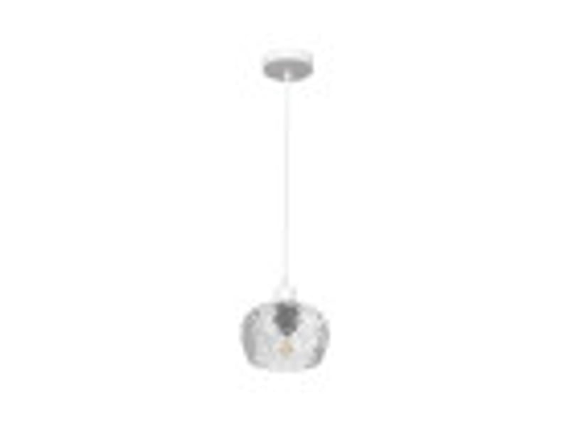  Fabrilamp estela, suspension, moderne, 1 x e27, blanc, 25-98 x 13 x 13 cm 196891001 - Conforama B