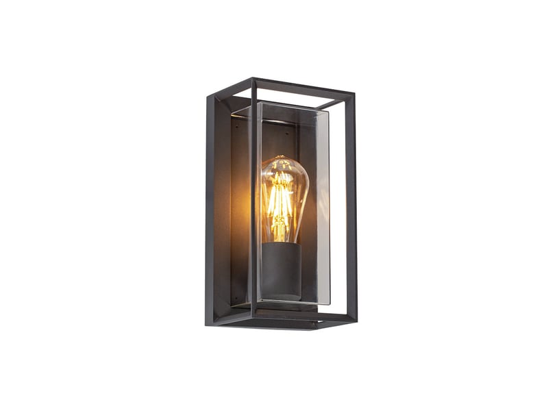 Zambelis zambelis applique murale d'extérieur zambelis, diffuseur graphite fumé, 1 douille e27, ip54  - Conforama A