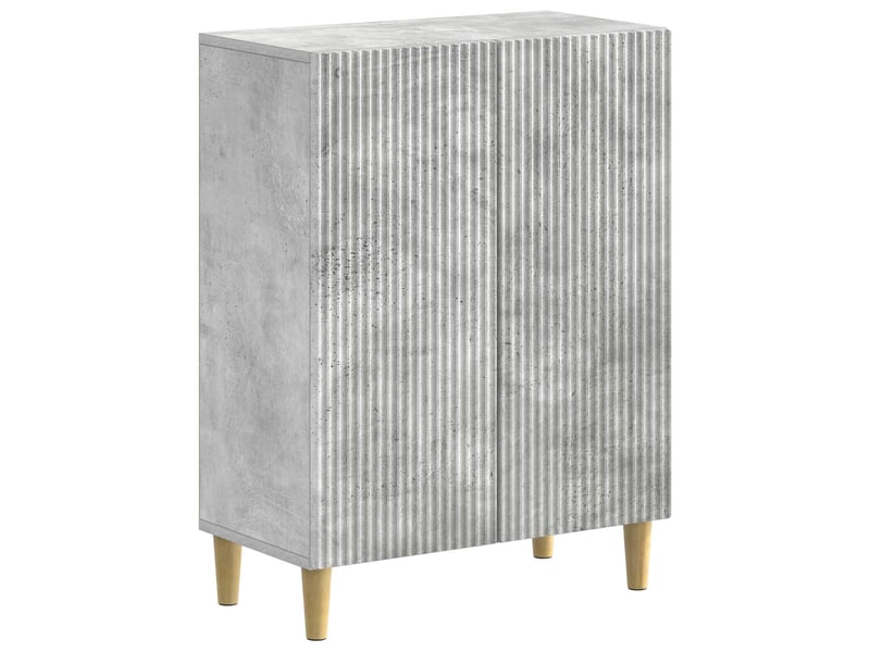Ensemble de 2 meubles de salle de bain arnhem gris béton cf63072 - Conforama D