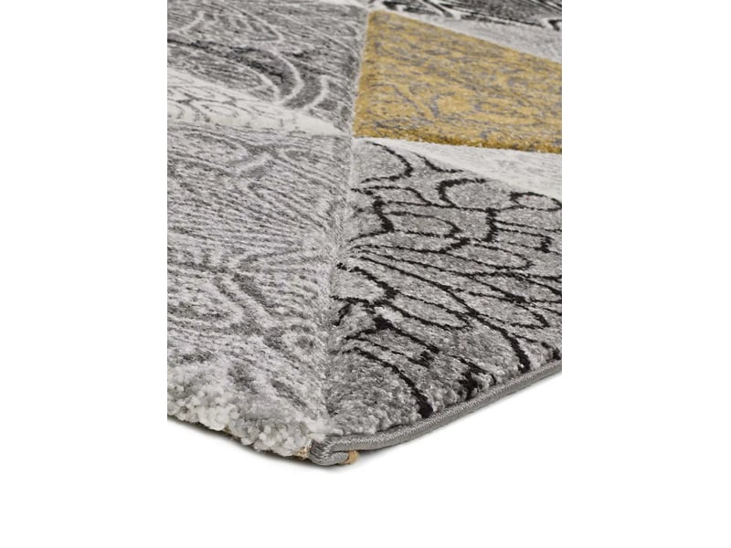  Tapis rectangle atticgo amy gris - 100% polypropylène, finition heat-set frisé Amy 22626 - Conforama E