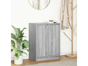 Buffet - bahut - meuble de rangement sonoma gris 57x34x76 cm bois d'ingénierie