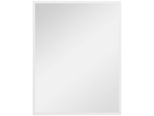 Miroir rectangulaire de salle de bain coloris blanc <strong></strong>  <strong></strong> - 70 cm x 2 cm