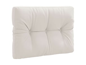Coussin de dossier de palette, coussin de dos vianen 100 % polyester blanc cf55136
