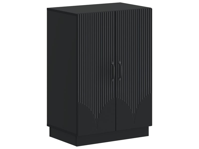  Meuble à chaussures, armoire à chaussures hoorn 59,5x39,5x87 cm noir  - Conforama A