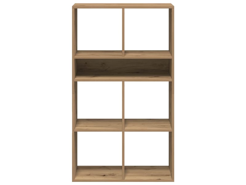  Bibliothèque, étagère de rangement chêne artisanal 66x31x112 cm bois d'ingénierie  - Conforama D