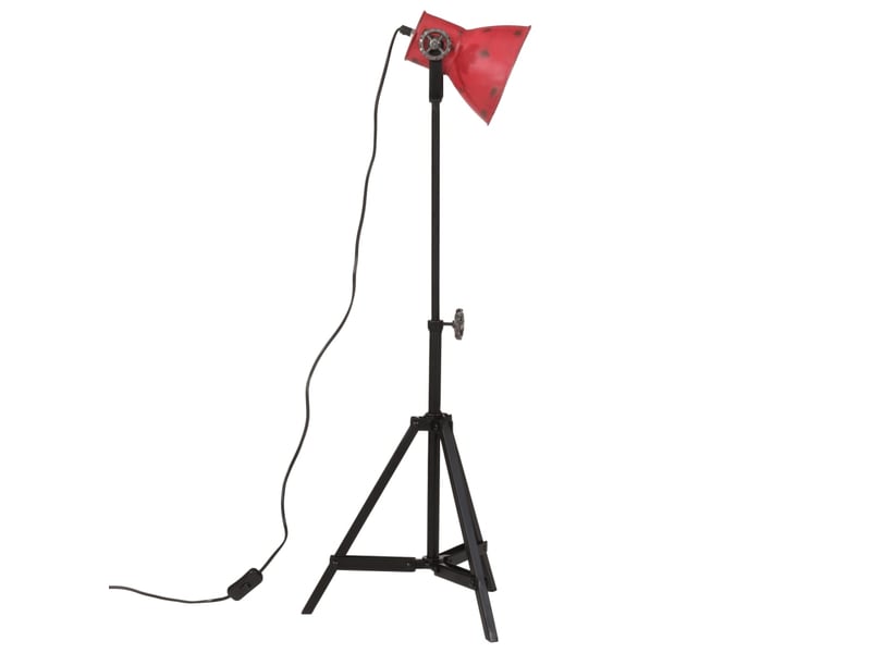  Lampadaire salon, lampe sur pied 25 w rouge délavé 35x35x6595 cm e27  - Conforama D