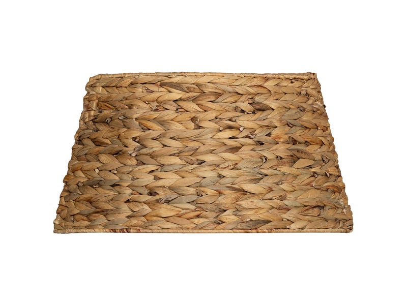  Cache-pied de sapin de noël en jacinthe d'eau et métal d60 x h28 cm  - Conforama B