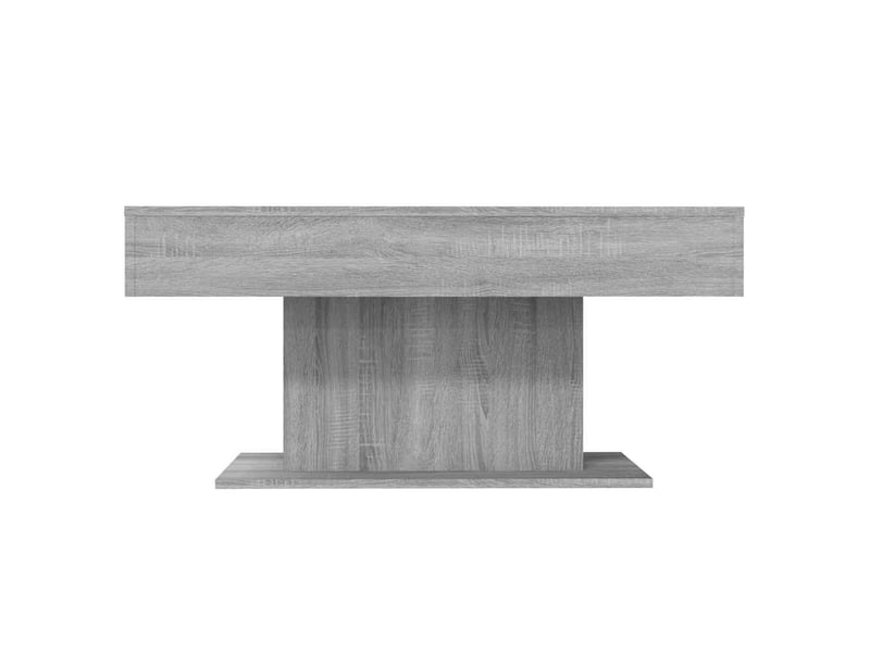  Table basse - table de salon - table à thé sonoma gris 96x50x45 cm bois d'ingénierie  - Conforama E