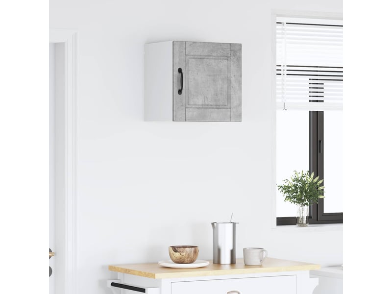  Armoire de cuisine gris béton 40x31x40cm bois d'ingénierie shl1517  - Conforama D