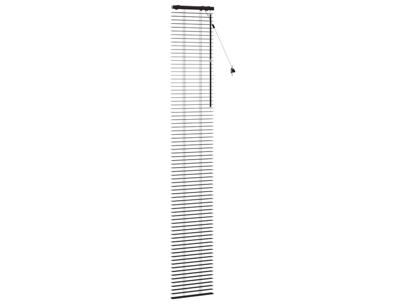 Store vénitien, store de fenêtre marron foncé 45 x 250 cm 35 mm cf47998 - Conforama C