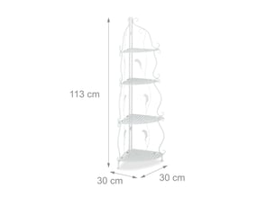 Etagère coloris blanc HELLOSHOP 26 