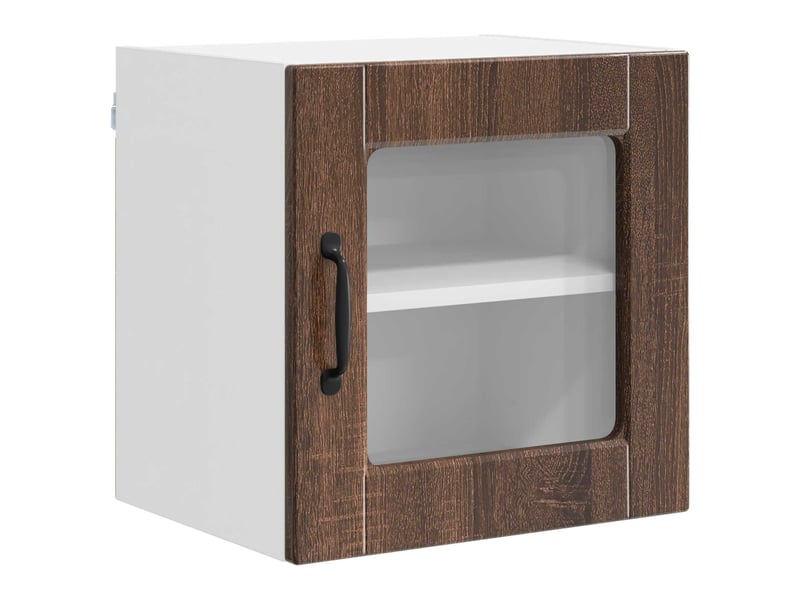  Meuble mural de cuisine | armoire de cuisine chêne brun 40x31x40cm bois d'ingénierie  - Conforama A