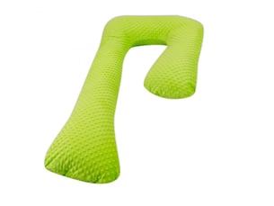 Coussin accouchementallaitement forme 7 vert