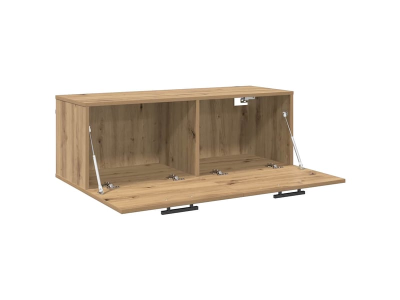  Meuble mural, meuble de rangement salon 100 x 36.5 x 35 cm bois d'ingénierie shl1207  - Conforama E