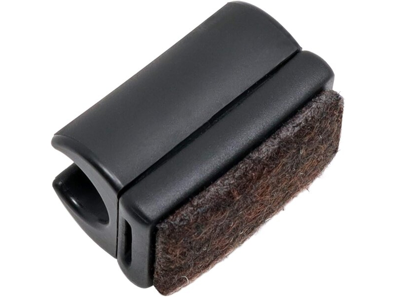  Set de 32 dessous de verre en feutre noirs de 10-11 mm, plots à pression interchangeables pour chaises en acier  - Conforama A