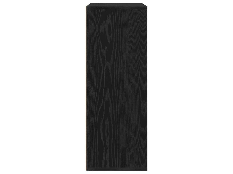 Buffet - bahut - meuble de rangement chêne noir 60 x 31 x 84 cm bois d'ingénierie  - Conforama E