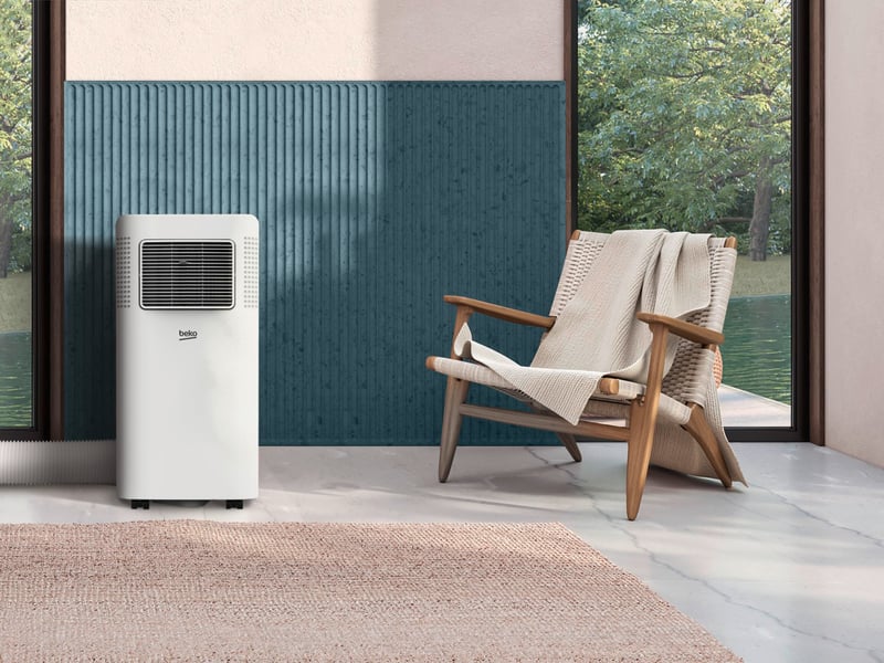 Climatiseur monobloc BEKO BP209C coloris blanc - Conforama Y