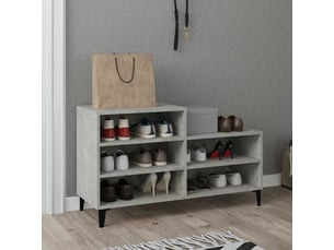 Meuble à chaussures 3 paire(s)  <strong></strong>  <strong></strong> coloris argenté