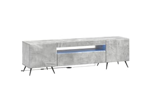 Meuble tv coloris gris 1 cm <strong></strong>  <strong></strong>