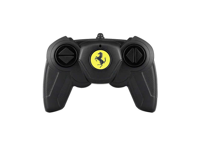 Voiture télécommandée ferrari 499p-n83 1:24 jaune 2,4ghz 402263 - Conforama E