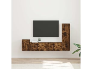 Meuble tv coloris marron 30 cm <strong></strong>  <strong></strong>