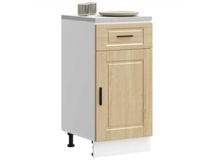 Meuble de rangement, armoire de cuisine porto chêne sonoma bois d'ingénierie shl6307