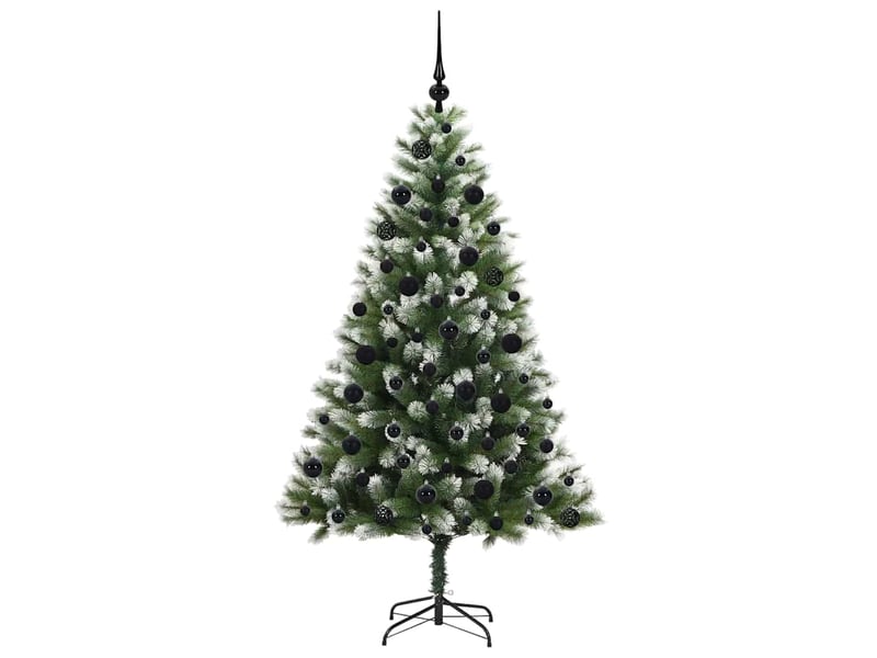  Sapin de noël - arbre de noël artificiel avec neige artificielle 300 led  - Conforama D