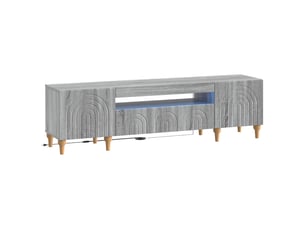 Meuble tv coloris gris 1 cm <strong></strong>  <strong></strong>