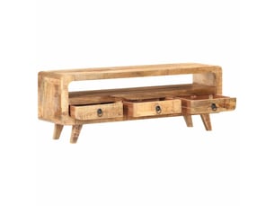 Meuble tv coloris marron 117 cm <strong></strong>  <strong></strong>