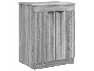 Armoire de salle de bain, meuble de rangement sonoma gris 54x41x70 cm shl3866