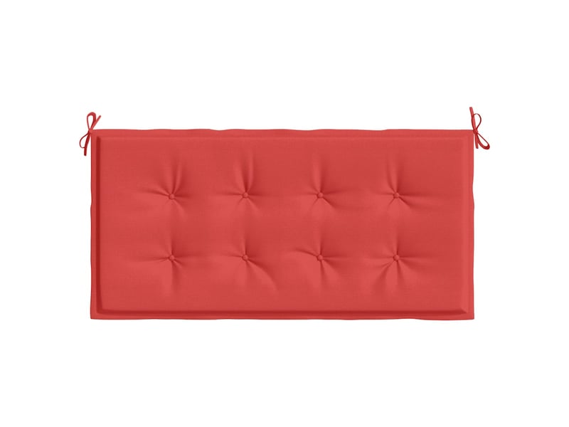  Coussin de banc de jardin, coussin d'assise rouge 100x50x3 cm tissu oxford cf52795  - Conforama D