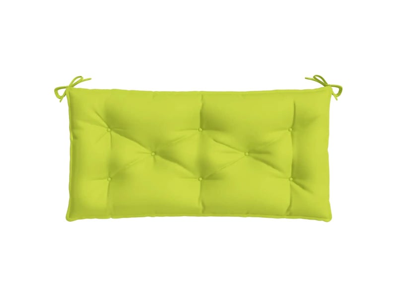  Coussin de banc de jardin, coussin d'assise vert brillant 100x50x7cm tissu oxford cf52863  - Conforama D