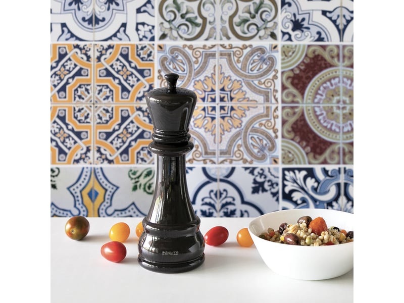  Moulin à épices de cuisine en bois re - noir  - Conforama C