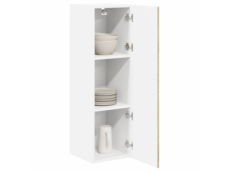  Meuble mural de cuisine, armoire de cuisine chêne sonoma 30x31x100cm shl1797  - Conforama C