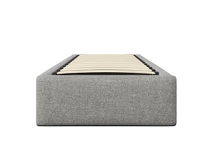 Lit coffre 90x200 cm SOGEU   coloris gris