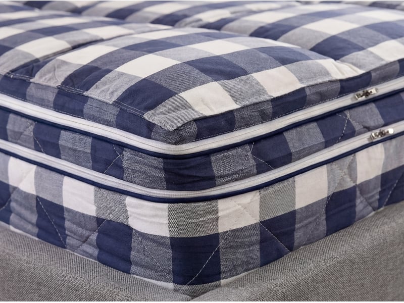 Matelas hybride en latex naturel avec mini ressorts ensachés cooltex 160x200  - Conforama E