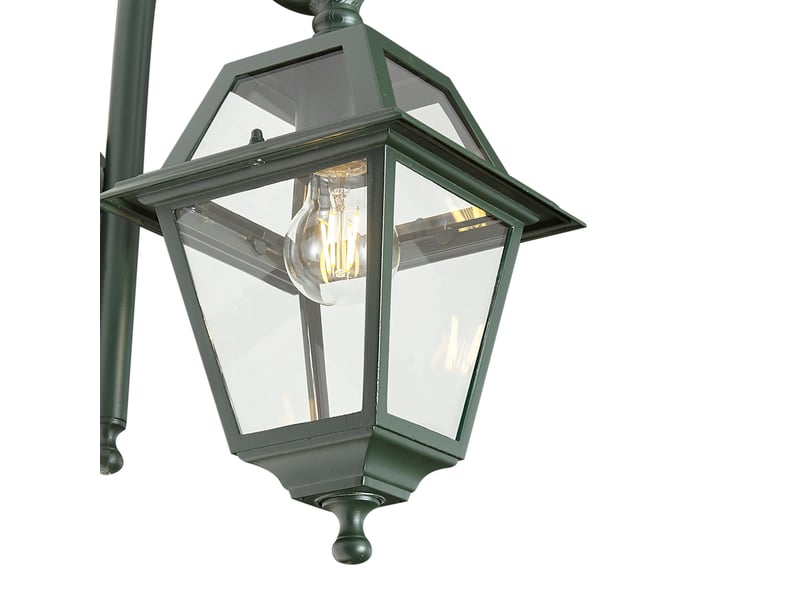 Applique d'extérieur classique vert foncé ip44 - berta  - Conforama B