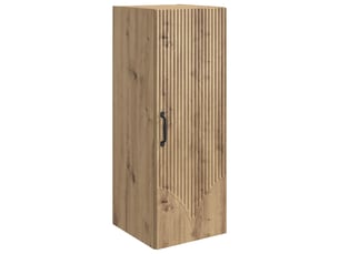 Armoire     <strong></strong> <strong></strong> coloris bois clair largeur 33 cm