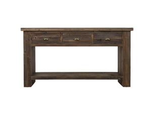 Console d'entrée en bois marron 150x40x80 cm h