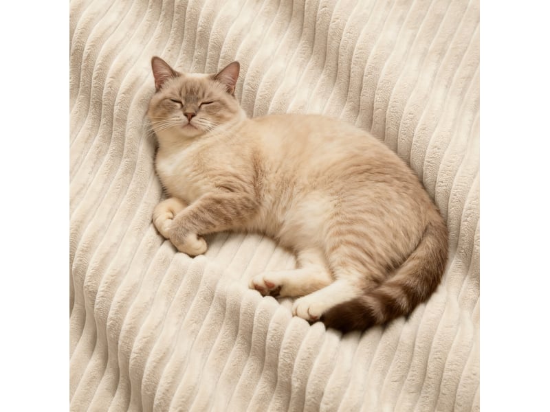 Canapé d’angle modulable en u 382x177x69 cm 4 places, sans montage, assise profonde, en velours côtelé, beige - Conforama E