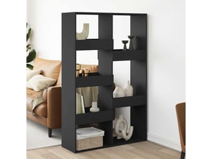 Bibliotheque coloris  noir  <strong></strong> <strong></strong> - 100 cm x 155.5 cm