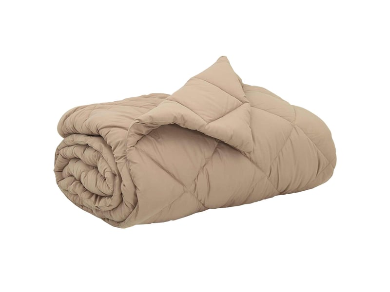  Duvet - couette complet toute l'année 200 x 220 cm 300 gsm taupe  - Conforama A