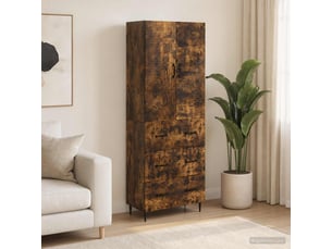 Armoire <strong></strong> <strong></strong> coloris bois clair largeur 66 cm