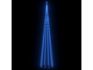 Sapin de noël - arbre de noël cône 752 led bleues décoration 160x500 cm