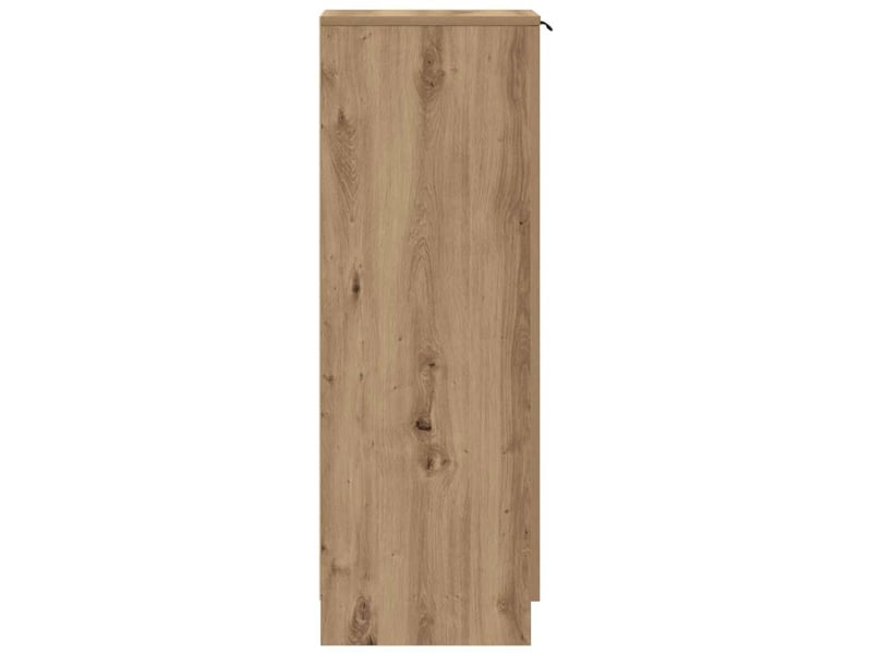  Meuble à chaussure | armoire à chaussures chêne artisanal bois d'ingénierie shl4538  - Conforama E