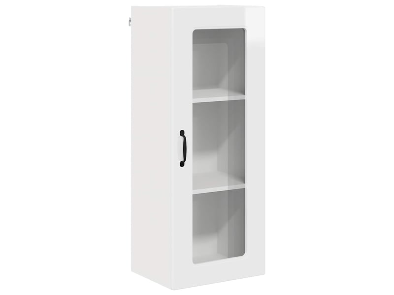  Meuble mural de cuisine | armoire de cuisine blanc brillant shl9861  - Conforama A