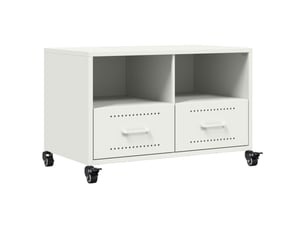 Meuble tv coloris blanc 68 cm <strong></strong>  <strong></strong>